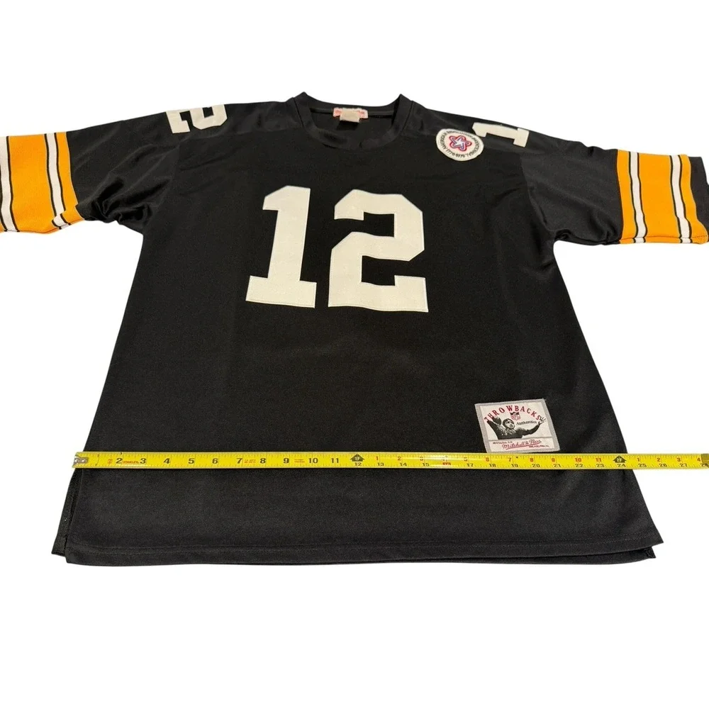 Terry Bradshaw Mitchell & Ness Authentics Philadelphia Pa #12 Throwback Jersey